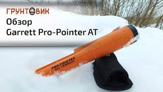 Garrett Pro Pointer AT  Обзор пинпоинтера [upl. by Noelopan80]