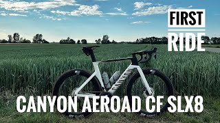 Canyon Aeroad CF SLX 8 New bike day [upl. by Gnet423]