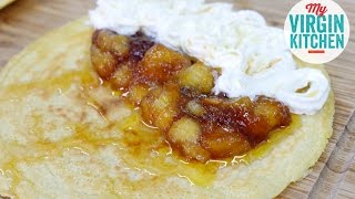 CARAMELISED BANANA PANCAKES [upl. by Celestina]