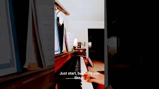 Start of the FNAF song on piano [upl. by Joyce472]