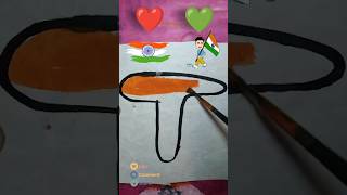 T india 🇮🇳  bande ma taram  har ghar tiranga 🇮🇳  please subscribe to Karo 🥺 tomik art 🇮🇳 [upl. by Adiaz]