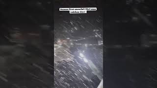 Vaishno Devi Snowfall  Vaishno Devi First Snow Fall 2024 snow maavaishnodevi [upl. by Jody]