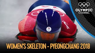 Womens Skeleton  Final Run  PyeongChang 2018 Replays [upl. by Elena]