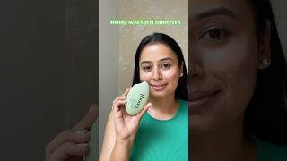 Sunscreen For Acne Prone Skin moody sunscreen productreview ytshorts skincareproducts shortyz [upl. by Atsirhc]