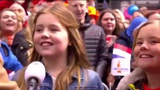 Zeldzaam interview met de prinsesjes [upl. by Ayiak]