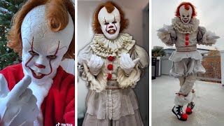 Twisted Pennywise TIKTOK Cosplay IRL Compilation 🎈 Best of Michael Taeza twistedpennywise [upl. by Kostman635]