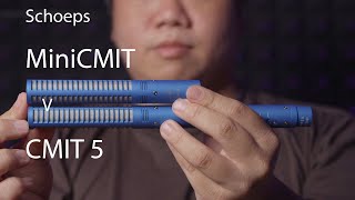 Schoeps CMIT 5 vs MiniCMIT Is there a difference between the blue shotgun mics [upl. by Kushner]