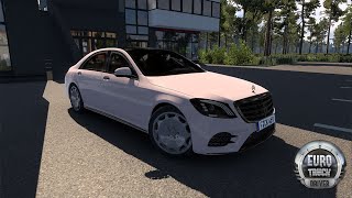 ets2 MercedesBenz W222 SClass S400d [upl. by Ainatit]