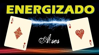 Magia con cartas revelado  Ases Energizados  Mi primer truco con cartas [upl. by Laekim]