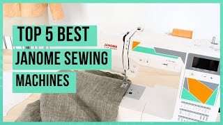 Top 5 Best Janome Sewing Machine In Budget Friendly Features Pros amp Cons [upl. by Anatollo]