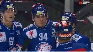 Auston Matthews Goals ZSC Lions [upl. by Neibaf227]