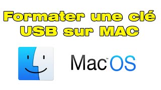 Comment formater une clé USB sur MAC [upl. by Zirtaeb]