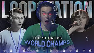 TOP 10 DROPS 🤯 Loopstation Battles  World Champs 2023 [upl. by Michaeline772]