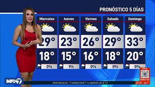 Clima en Monterrey hoy 27 de febrero del 2024  INFO 7 [upl. by Etnohs]