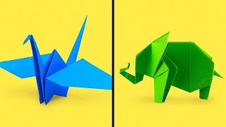 18 ORIGAMIS DE PAPEL DIYs FÁCEIS DE SE FAZER [upl. by Urias]