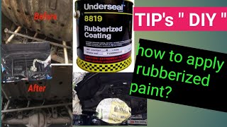 TipsDIYHow to apply 3m rubberized paintEp 82 [upl. by Anitnelav713]