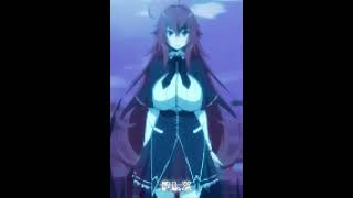 Rias gremory 4k edit anime animeedit animewaifu riasgremory highschooldxd [upl. by Ellerehc529]