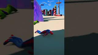 Gta 5 Epic Ragdolls SpiderMan JumpsFails 😱 Ep846 spiderman gta5 shorts [upl. by Clint523]