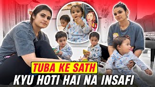 TUBA KE SATH KYU HOTI HAI NAA INSAFI  FAMILY FITNESS [upl. by Annohsat]