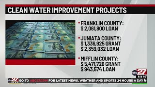 Central Pennsylvania communities receive millions for clean water projects [upl. by Alyosha575]