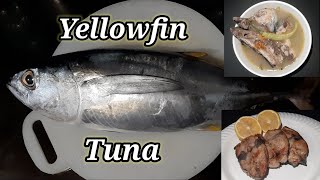 Masasarap na Luto ng Yellowfin Tuna Ulam Recipe  Kuya Ymann [upl. by Atilol449]