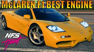 NFS Heat  McLAREN F1 Best Engine Fully Upgraded 400 Ultimate Parts [upl. by Alegnaoj]