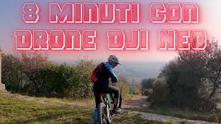 In Mountain Bike Con Drone Dji Neo [upl. by Oeflein]