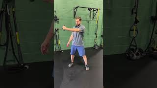 Cable Crossbody quotTquot Advanced Exercise  Shoulder Instability [upl. by Jobe]