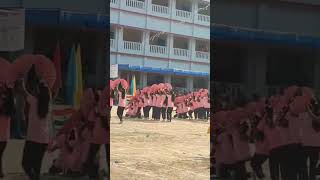 Nsb High school 🥳 shahpur ❤️bhojpur pt display function 😊😊fan drill artslifes [upl. by Aihtebat]