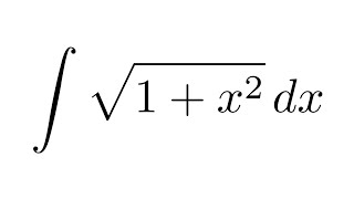 Integral of sqrt1x2 substitution  by parts [upl. by Mont]