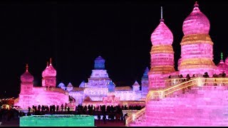 2018 Edition of World’s Largest Ice Festival Underway in China’s Harbin [upl. by Zanas46]