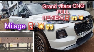 Grand vitara CNG FULL REVIEW  Grand Vitara cng ⛽😱💥😱 [upl. by Pillsbury]