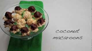 How to Make Coconut Macaroons  Cookie Recipe  Allrecipescom [upl. by Aliet]