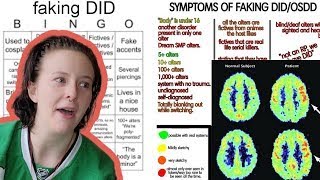 Reacting To Faking Dissociative Identity Disorder How To Tell malingering factitiousdisorder [upl. by Aicilak]