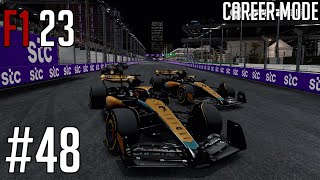 F1 23  Career Mode 48  Saudi Arabia [upl. by Akeemat]