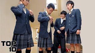 Top 10 Strangest School Uniforms [upl. by Plank]