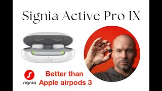 Signia Active Pro IX Unbox  better apple airpods 3 [upl. by Ricard973]