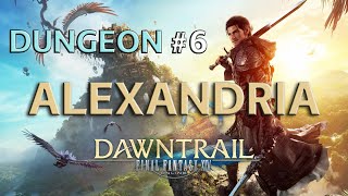 FFXIV Dawntrail  Alexandria Dungeon First Run Sage POV [upl. by Xad]