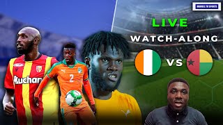 2023 AFCON  LIVE DISCUSSION amp COMMENTARYCOTE D’IVOIRE🇨🇮VS 🇬🇼GUINEA BISSAU [upl. by Ihcehcu212]