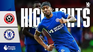 Sheffield Utd 22 Chelsea  Lastgasp equaliser sours Blues away day  HIGHLIGHTS  PL 202324 [upl. by Gerita]