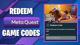 How To Claim Meta Quest Codes [upl. by Jariah]