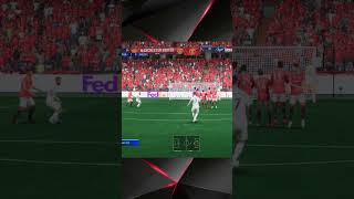 Ronaldo Free Kick Goal vs Manchester United football shorts freekickgoal [upl. by Arley]