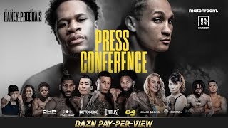 Devin Haney Vs Regis Prograis Undercard Press Conference Ebanie Bridges Paro Vs Love amp More [upl. by Farly708]