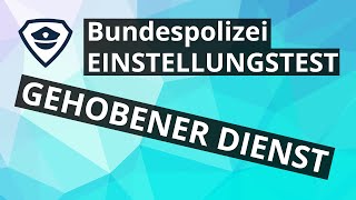 Bundespolizei  gehobener Dienst  Einfach erklärt  Plakos [upl. by Berty]