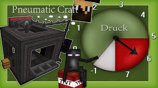 Minecraft Pneumaticcraft Repressurized  Druckkammer und Grundlagen Tutorial german [upl. by Darmit]