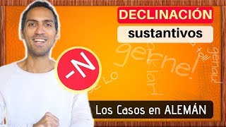 Declinación de Sustantivos en N Aprender los Casos en Alemán [upl. by Namzed]