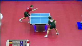 Kuwait Open Timo BollChen Qi [upl. by Aeet]