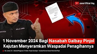 WARNING‼️Kejutan 1 November 2024 Bagi Nasabah Gagal Bayar Pinjol [upl. by Oker]