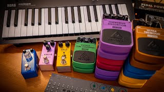 Can CHEAP pedals sound good with synthesizers [upl. by Neveda]