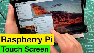 Raspberry Pi 101quot Capacitive Touch Screen  Custom Case [upl. by Nosyrb114]